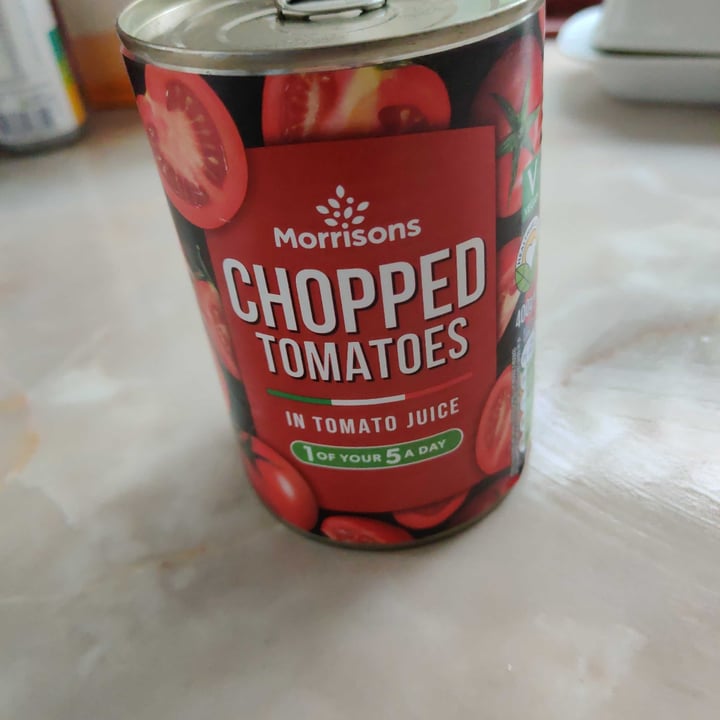 photo of Morrisons chopped Tomatoes In Tomato Juice shared by @jenniferkerford on  31 May 2022 - review
