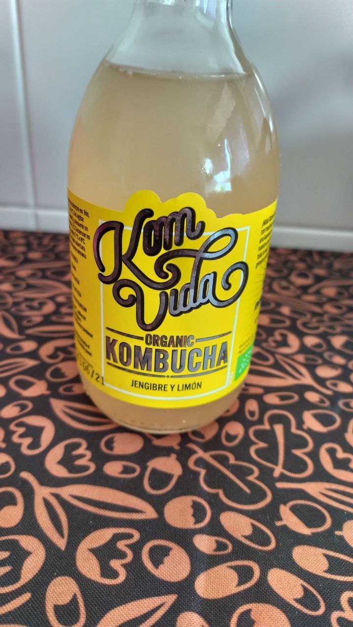 photo of KomVida Kombucha Kombucha de jengibre y limón shared by @geli on  30 Sep 2020 - review