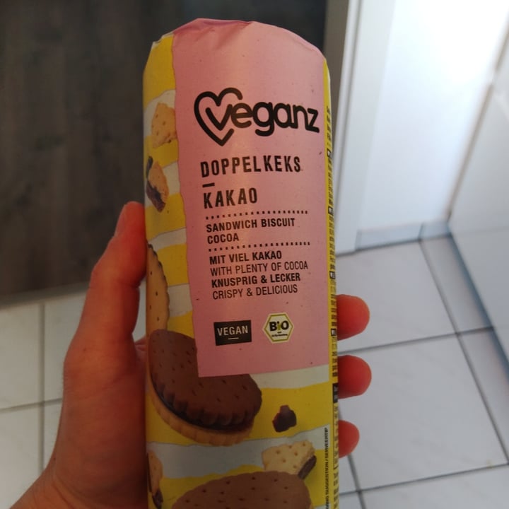 photo of Veganz Doppelkeks Kakao Sandwich Biscuit shared by @saechsine on  07 Jun 2022 - review