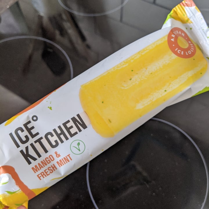 photo of Ice kitchen Mango & Fresh Mint shared by @rklbstr on  02 Jun 2021 - review