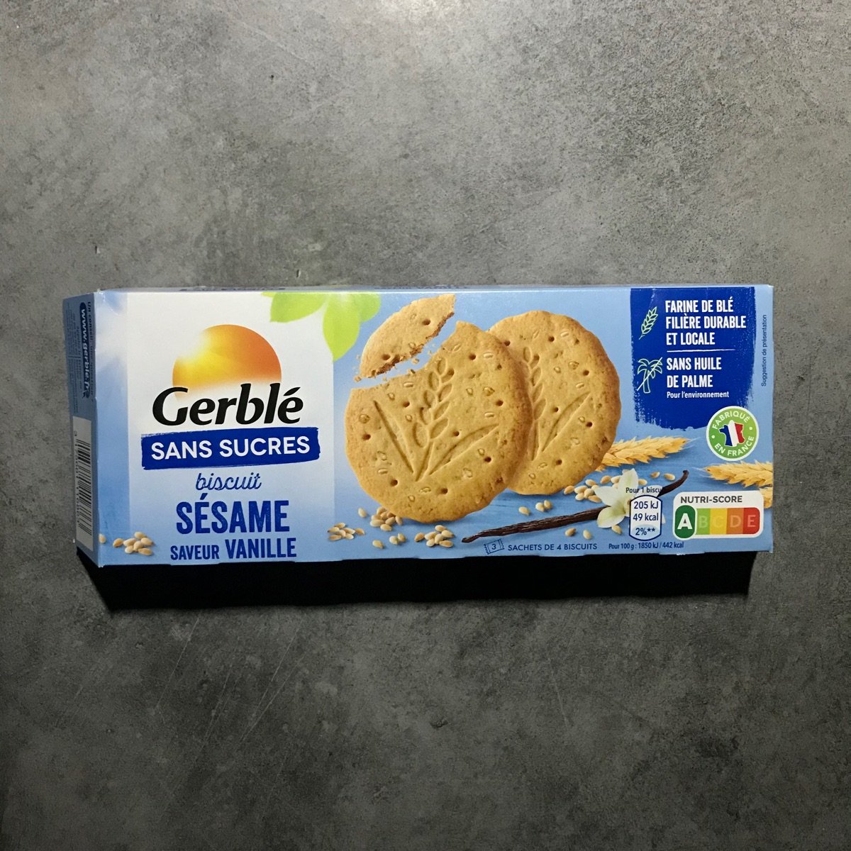 Gerblé Biscuits Sesame Vanille Sans Sucre Reviews
