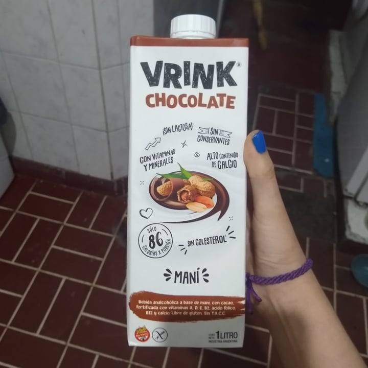 photo of Vrink Vrink Chocolate de Mani shared by @beruvita on  08 Dec 2020 - review
