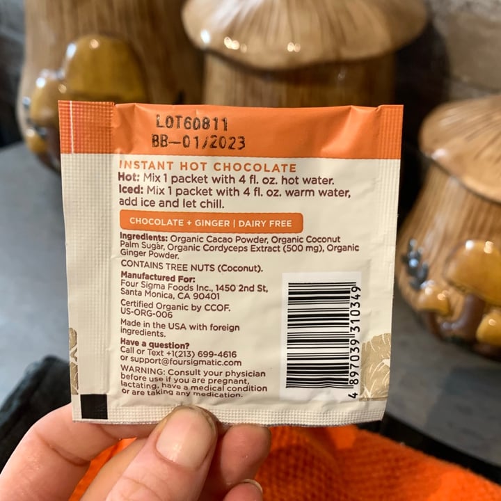 review photo of Four Sigmatic Mushroom Cacao Mix shared by @angelaargentina on 12 Oct 2020 - review