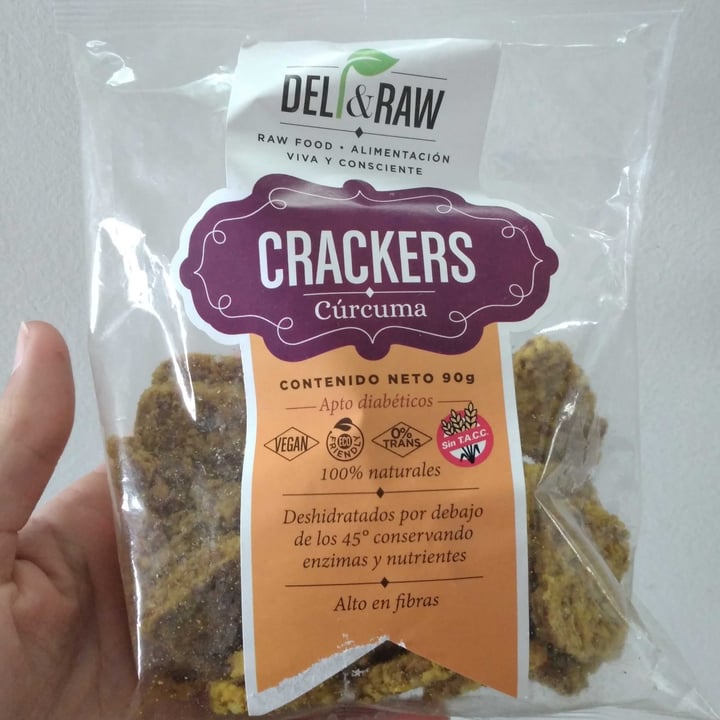 photo of Deli & Raw Crackers de Cúrcuma shared by @nadya84 on  12 Apr 2022 - review