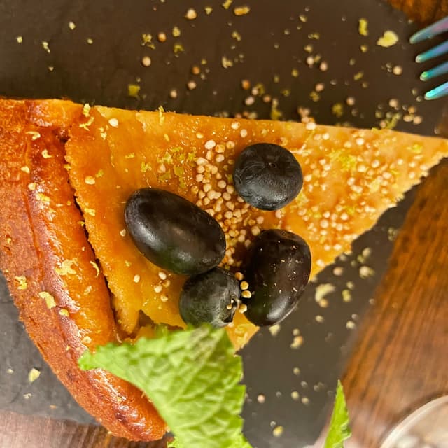 Foto del plato “cheese cake”