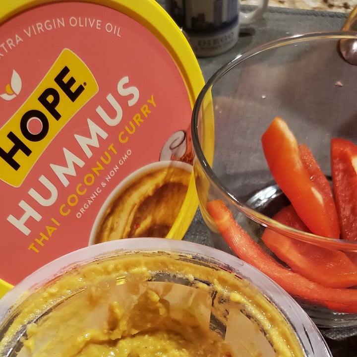 photo of Hope Hummus Thai Coconut Curry shared by @raynadisco on  03 Jul 2021 - review