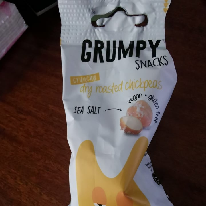 photo of Grumpy Snacks Dry Roasted Chickpea - Sea Salt shared by @dahlenehanslo1709 on  09 Dec 2020 - review