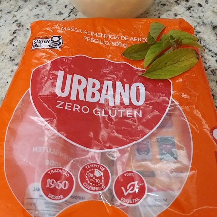 review photo of macarrao de arroz Urbano Massa Alimentícia de Arroz Urbano shared by @lizmancuso on 19 Nov 2022 - review
