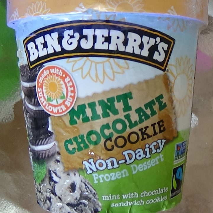 photo of Ben & Jerry's Mint Chocolate Cookie Non-Dairy Frozen Dessert shared by @feelideal on  07 May 2021 - review
