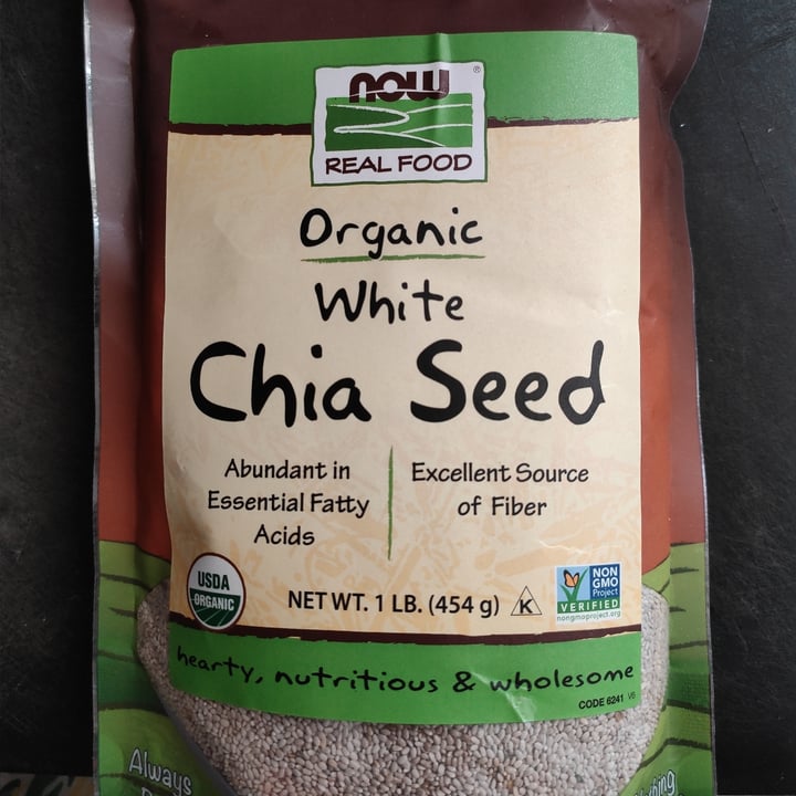 review photo of Now Real Food Organic White Chia Seed shared by @lickmyveg on 25 Feb 2021 - review