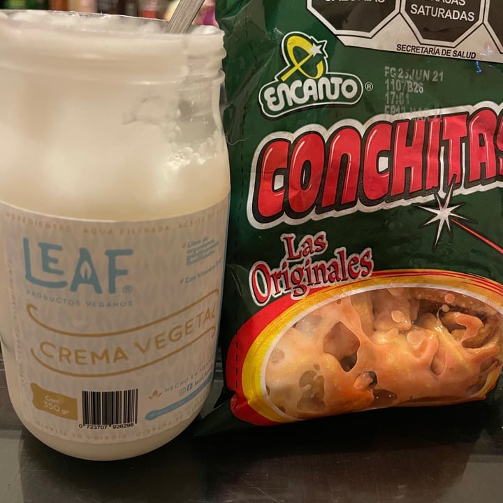 photo of Leaf Crema Vegetal shared by @gortiz86 on  15 Apr 2021 - review