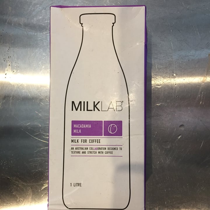 photo of MILKLAB Macadamia milk shared by @thehumblechickpea on  21 Dec 2020 - review