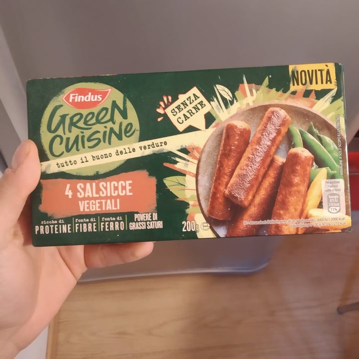 photo of Findus Salsicce vegetali shared by @mauriice on  25 Apr 2020 - review
