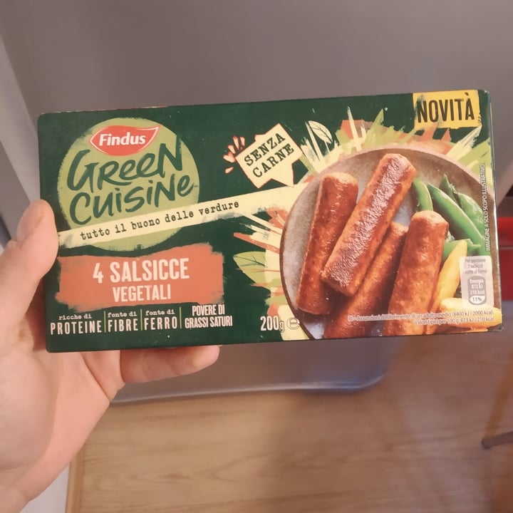 review photo of Findus Salsicce vegetali shared by @mauriice on 25 Apr 2020 - review