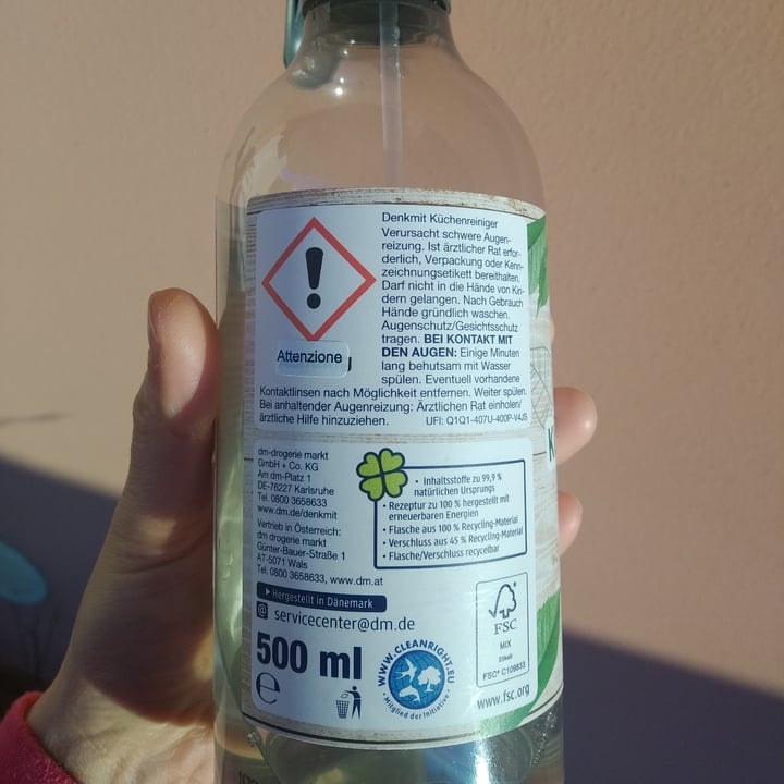 review photo of DM Denkmit Detergente cucina shared by @suze7 on 24 Mar 2022 - review