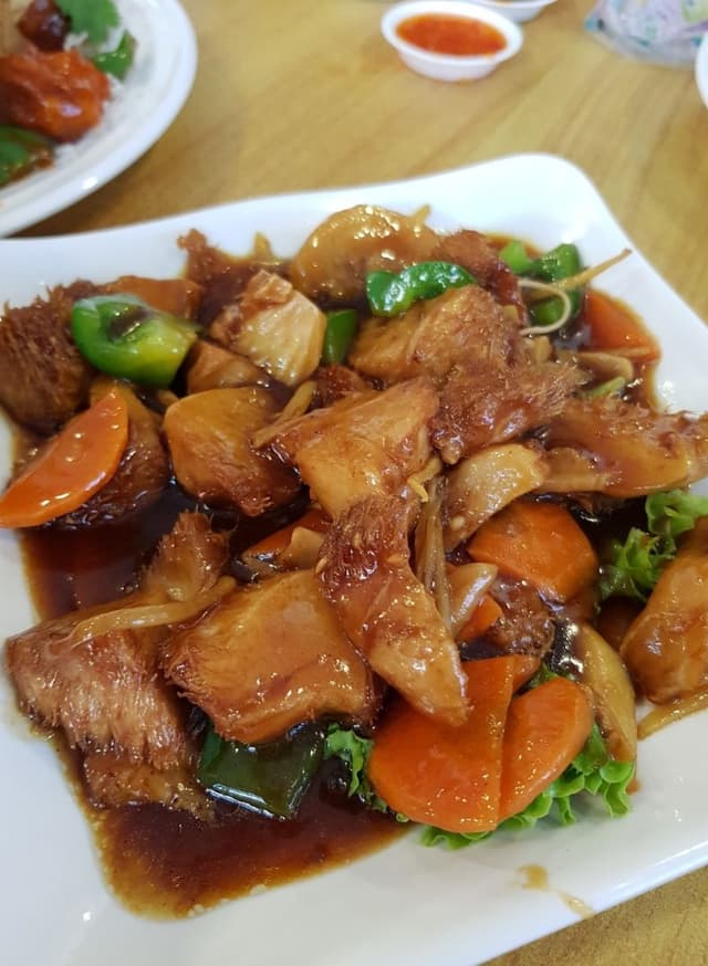 Foto del plato “Fried Monkey Head Mushroom”