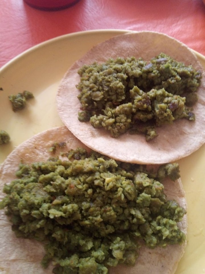 review photo of Don Andrés Vegan Food & Coffee Taco De Chorizo Verde shared by @awalther on 14 Mar 2020 - review