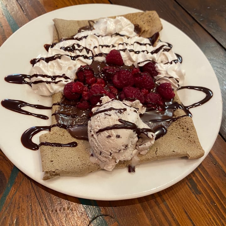 photo of Coffee Crepes Falafel Galette shared by @wfpbguy on  26 Apr 2022 - review