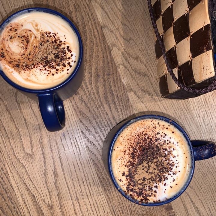 photo of Seattle Coffee Company Single Tall Latte - Almond Milk shared by @hannahaltmann on  28 Jun 2021 - review