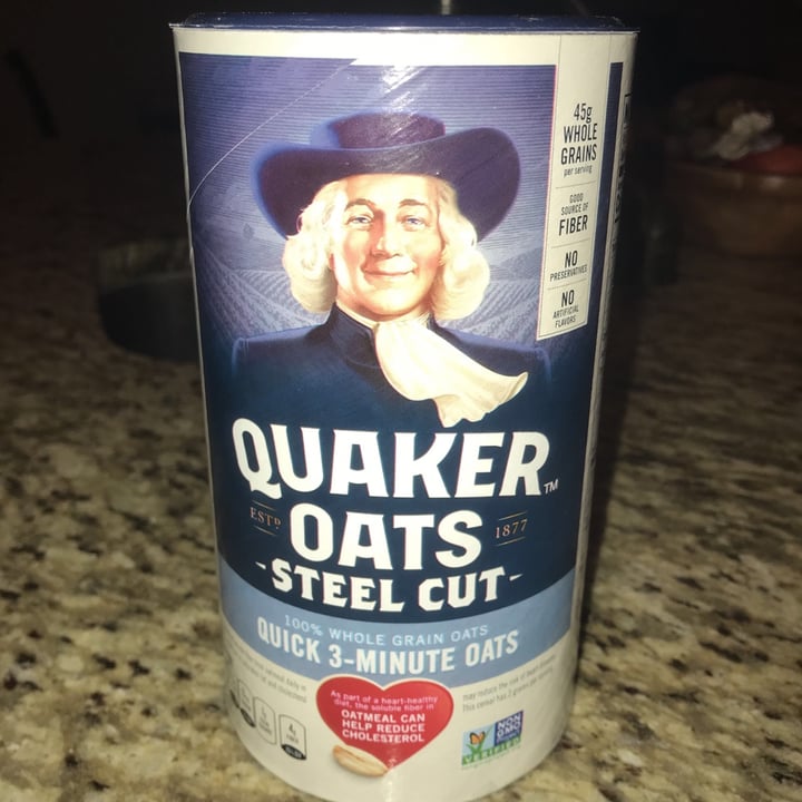 photo of Quaker Steel Cut Oats shared by @alexf12 on  30 Apr 2020 - review