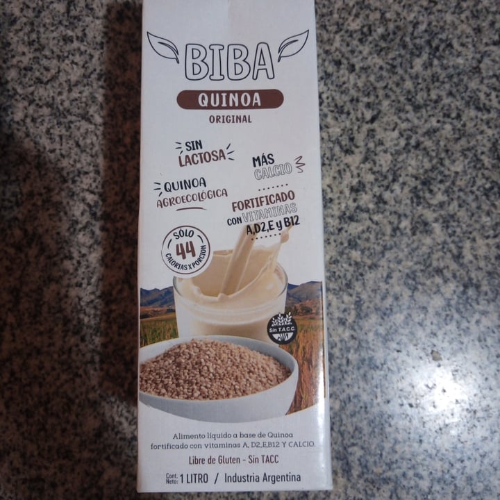 photo of Biba Leche de quinoa shared by @maguirotger on  02 Dec 2021 - review