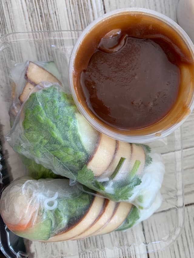 Photo of the dish “Vegetarian spring rolls”