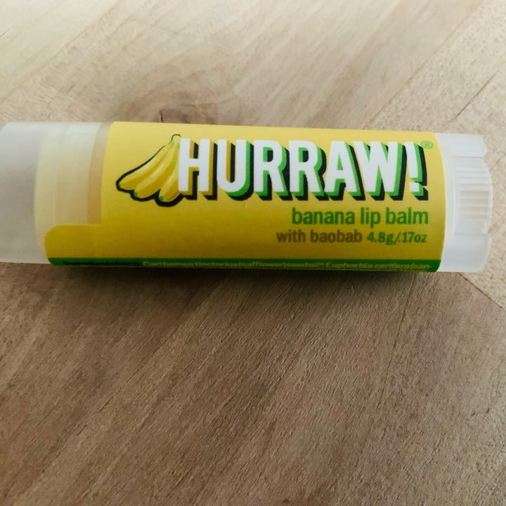 photo of Hurraw! Banana Lip Balm shared by @allhess on  05 May 2022 - review