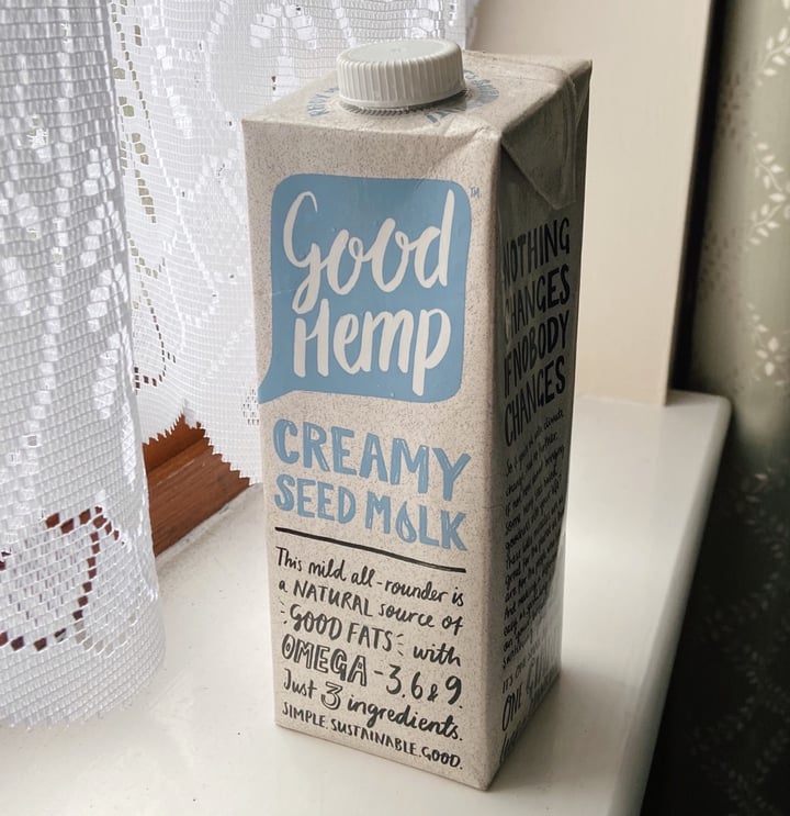 photo of Good Hemp Creamy Seed Milk shared by @alacoque on  11 Mar 2020 - review