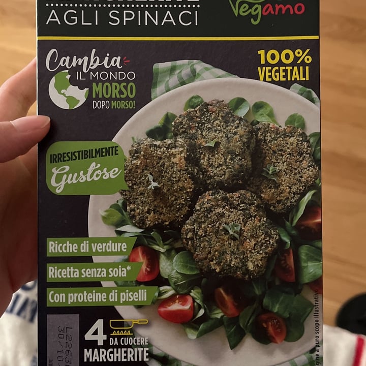 photo of Vegamo burger spinaci shared by @sofiapiagnani on  10 Oct 2022 - review