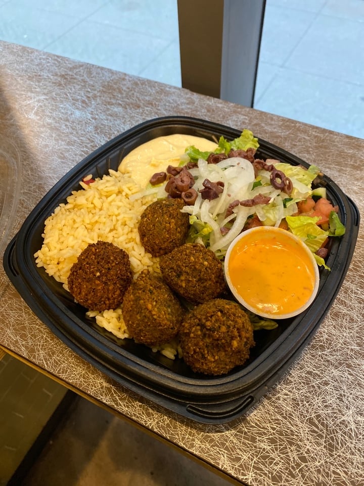 photo of Greek Kitchen Falafel Plate shared by @heystephanieweber on  14 Jan 2020 - review