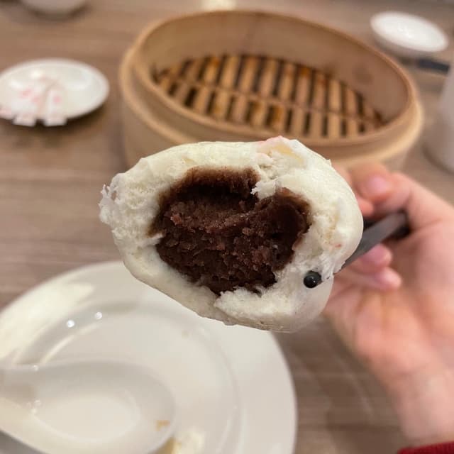 Photo of the dish “Steamed Finely Mashed Red Bean Xiao Long Bao”