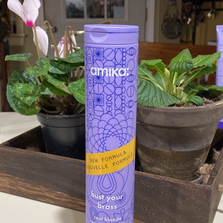 photo of Amika Bust Your Brass Shampoo shared by @rondaj19623 on  25 Mar 2022 - review