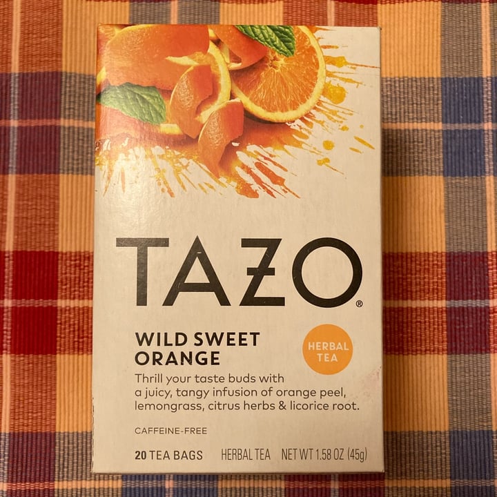 photo of Tazo Wild Sweet Orange Tea shared by @daisy20 on  18 Dec 2021 - review