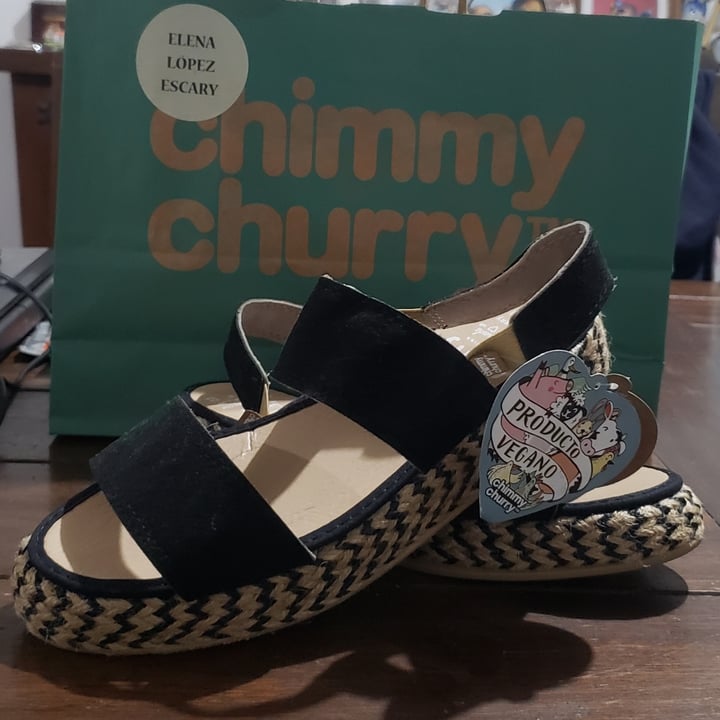 review photo of Chimmy Churry Bandhel Black Lavel Sandal shared by @mbel87 on 08 Dec 2022 - review