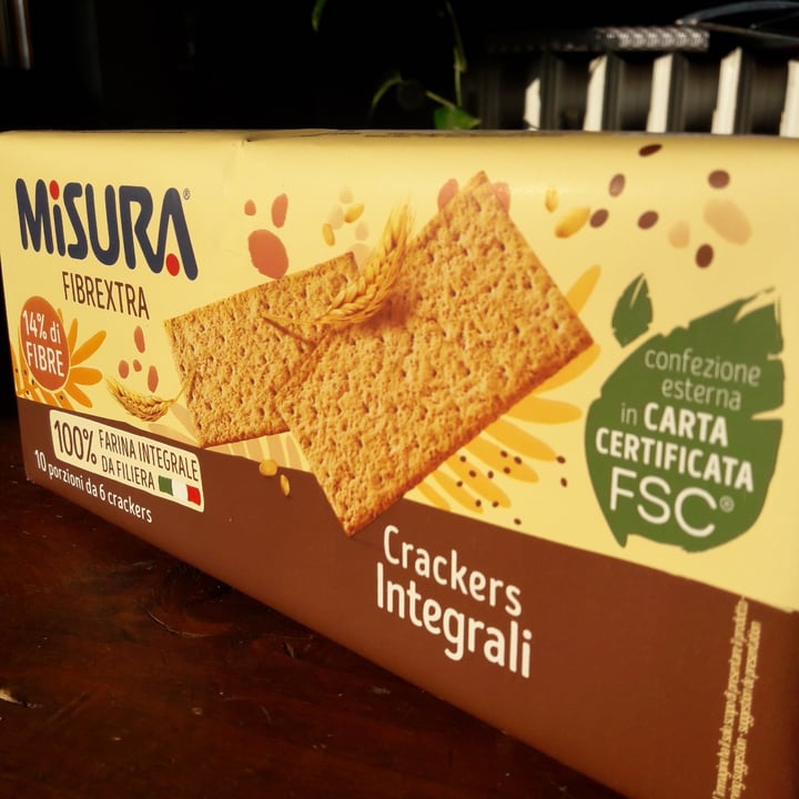 photo of Misura Crackers Integrali - FIBREXTRA shared by @giuliacarosio on  27 Oct 2021 - review