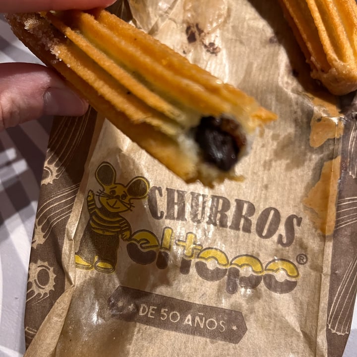 photo of Churros El Topo Churro Con Ganache De Chocolate shared by @canica on  11 Jun 2022 - review