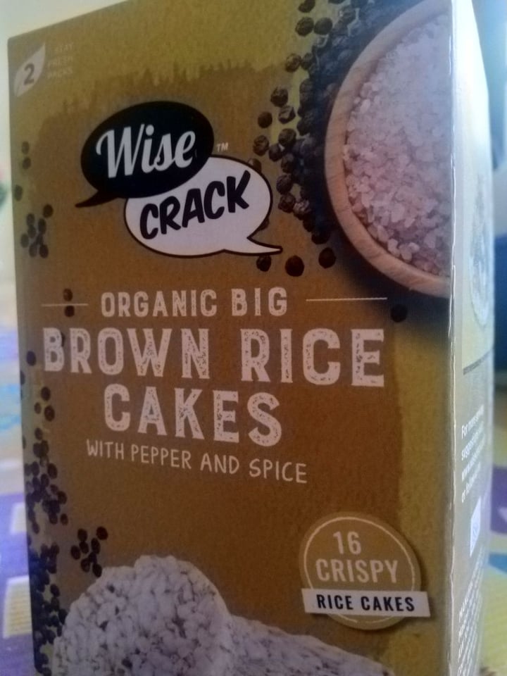 photo of Wise Crack Brown Rice Cakes shared by @moshmitra on  03 Feb 2020 - review
