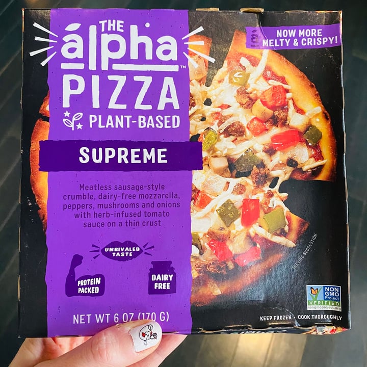 photo of Alpha Foods Supreme Alpha Pizza shared by @beckyyy on  14 Feb 2021 - review