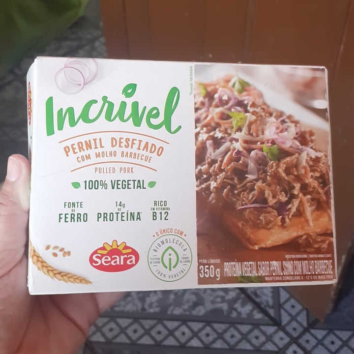 review photo of Seara Pernil desfiado com molho Barbecue shared by @alessandramourao on 08 May 2022 - review