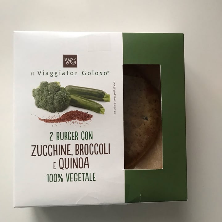 photo of Il Viaggiator Goloso 2 burger con zucchine broccoli e quinoa shared by @miryvera81 on  21 Sep 2022 - review