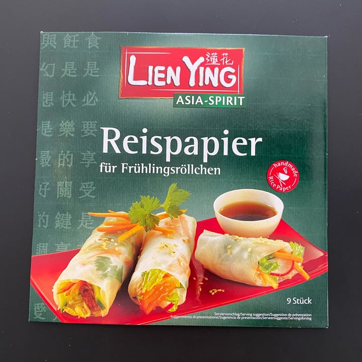 photo of Lien Ying rice paper shared by @topacieca on  26 Aug 2022 - review