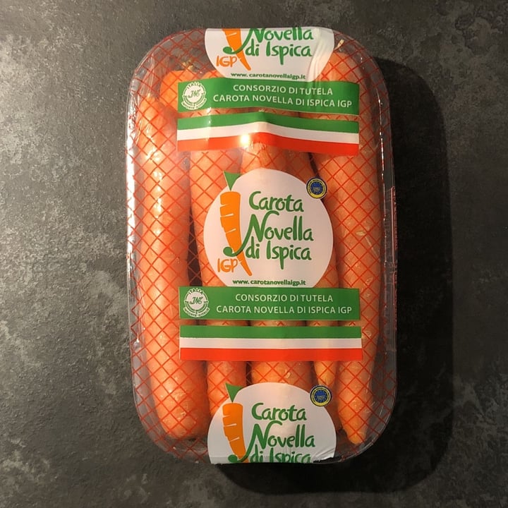 photo of consorzio di tutela carota novella di ispica food grade carrot shared by @veganglutenfree on  09 May 2022 - review