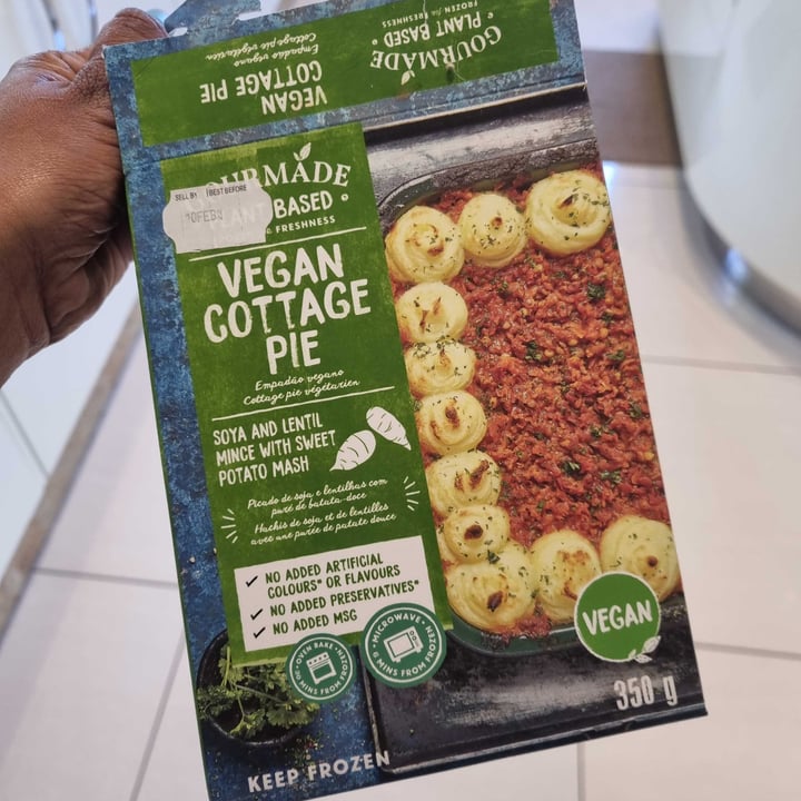 photo of Gourmade Plant Based Vegan Cottage Pie shared by @chan281 on  24 Sep 2021 - review