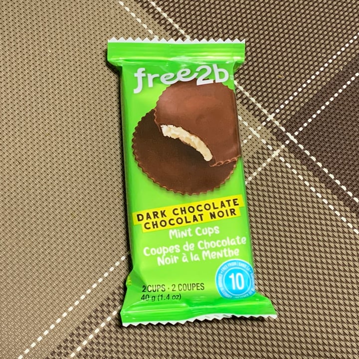 photo of Free2b Foods Dark Chocolate Mint Cups shared by @mikemasm on  19 Nov 2020 - review