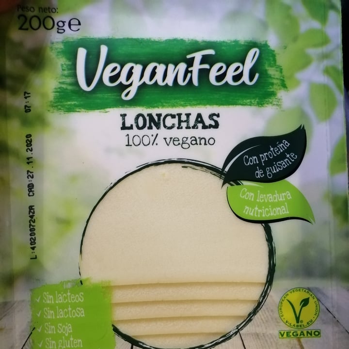 review photo of Vegan Feel Lonchas 100% Veganas Queso shared by @sebasdrago12 on 24 Sep 2020 - review