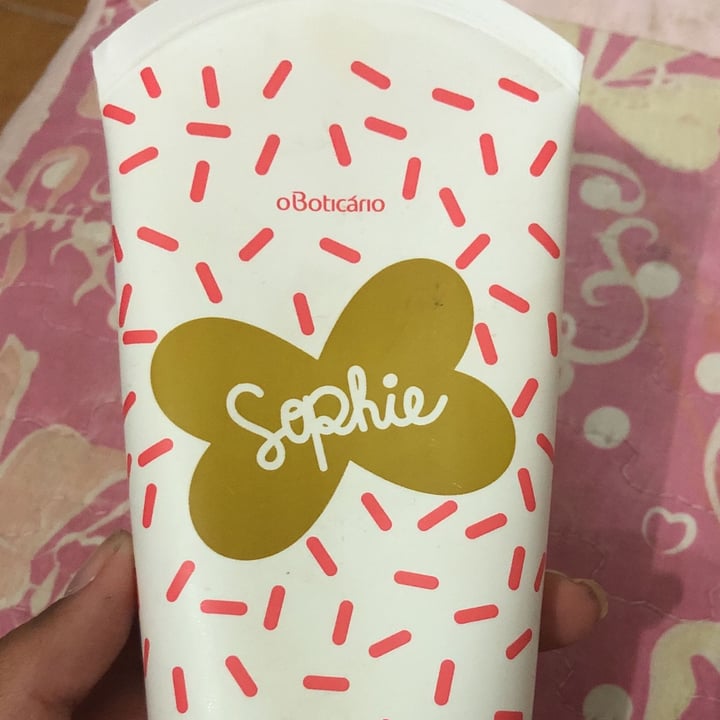 review photo of oBoticário loção hidratante Sophie shared by @gabi1322 on 09 Nov 2022 - review