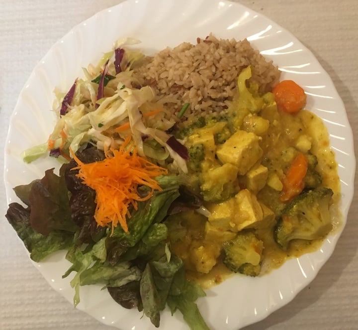review photo of Bio Restaurante Vegetariano Tofu Curry shared by @happygoat on 14 Dec 2019 - review