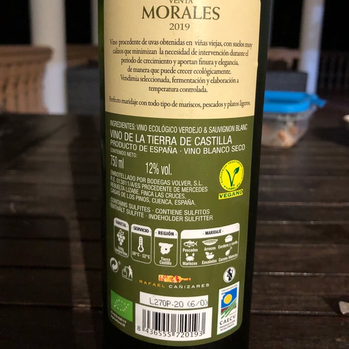photo of Venta Morales Vino Blanco shared by @neil on  23 Jan 2021 - review