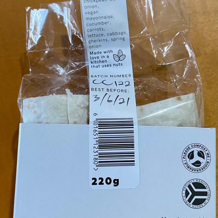 review photo of Kindred kitchen Chunky Chuna wrap shared by @jyotisingh on 24 Jun 2021 - review