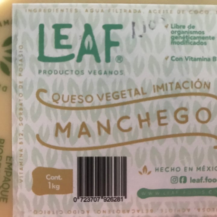 photo of Leaf Queso manchego shared by @gabspp on  04 Feb 2021 - review